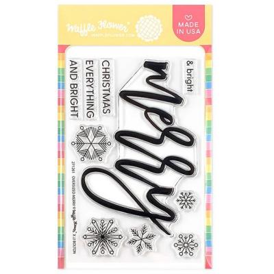 Waffle Flower Stempel - Oversized Merry